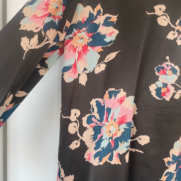 Anthropologie Tavie Floral Silk Blazer - Picture 15 of 16